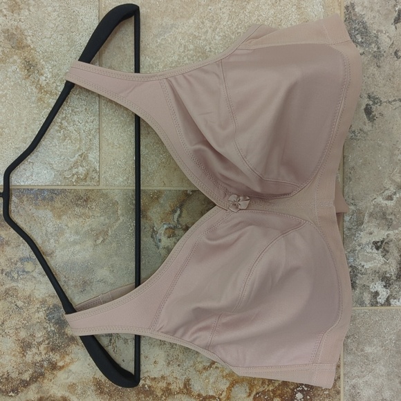 46D Nude Glamorise Bra Minimalist Simple Basic Neutral - Picture 1 of 11